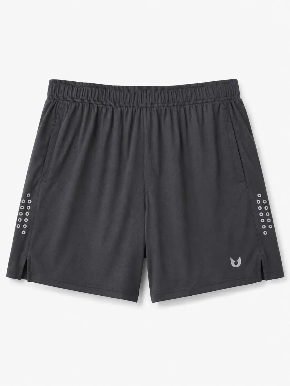 Northyard Mens Gray Athletic Running Shorts Reflective Detail Gym Performance XL